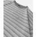 Вязаная футболка ISSAYA Rhythm Grey/White